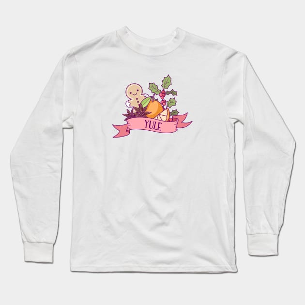 Yule Long Sleeve T-Shirt by sombrasblancas